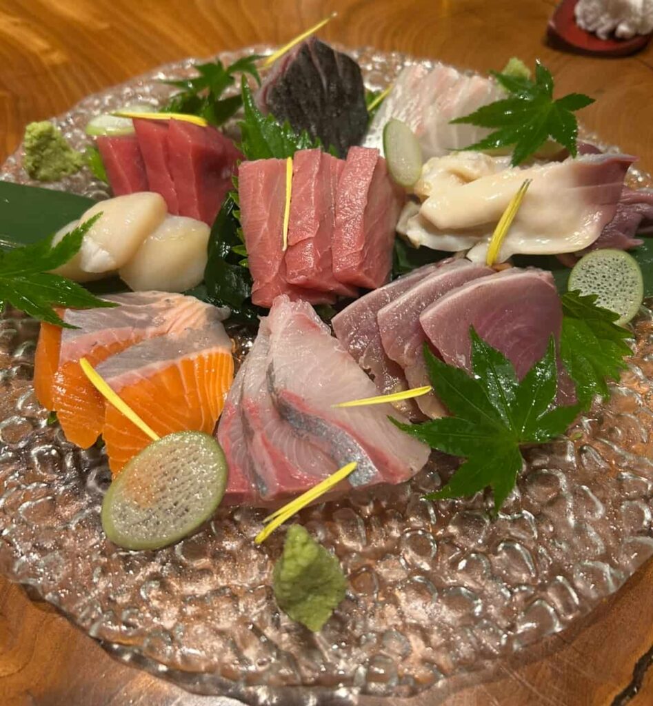George仙台　刺し身盛り合わせ