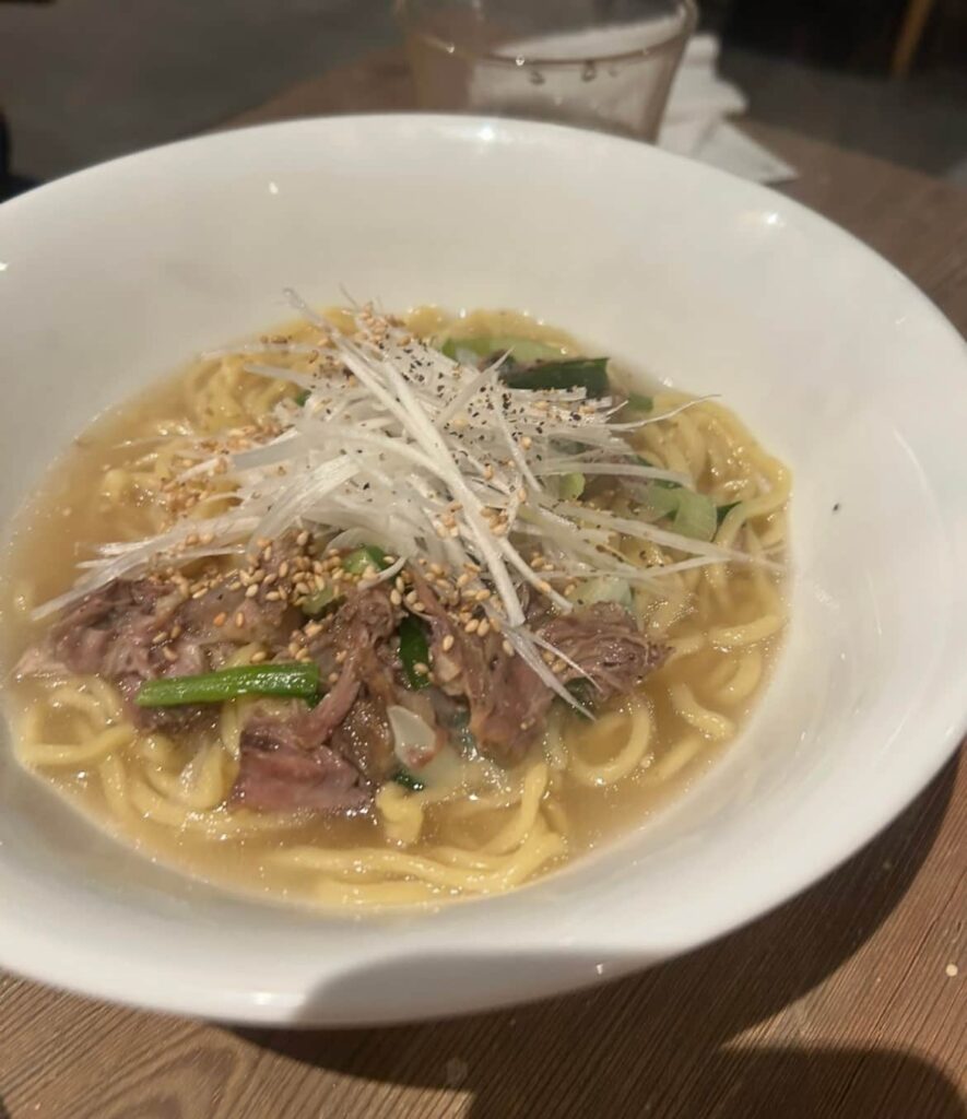 焼肉ROPPEN　牛テールラーメン