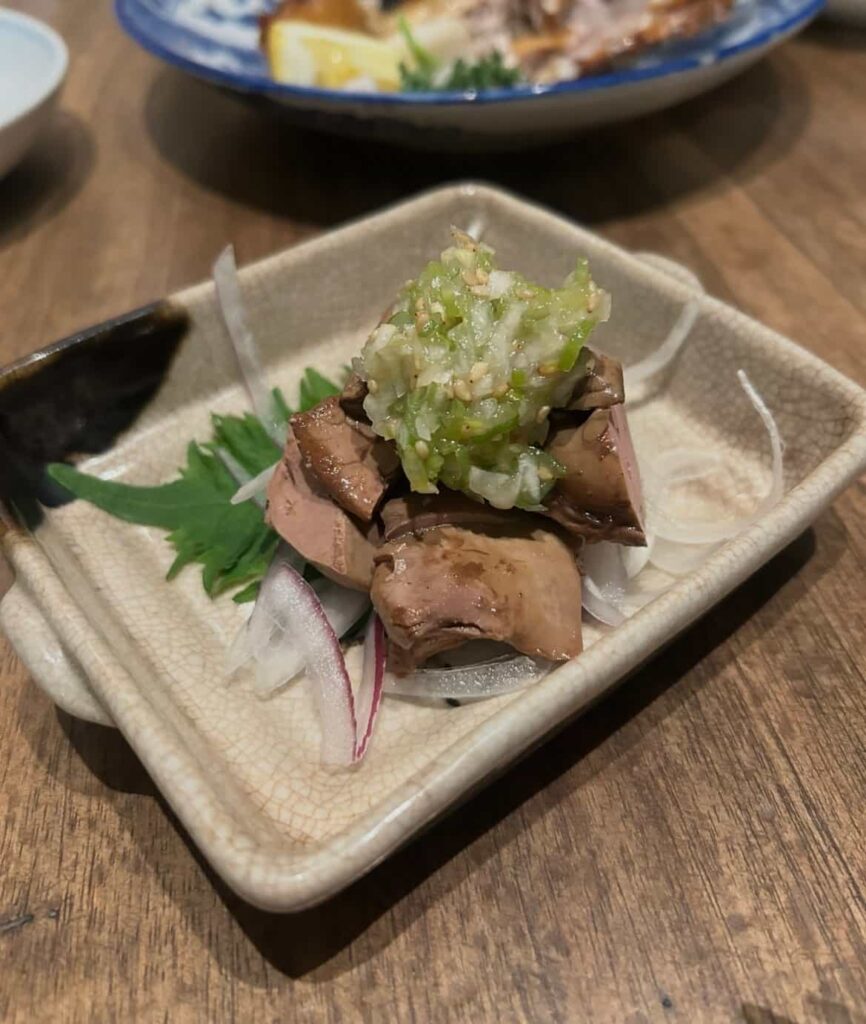 飲み喰い処 せがれ 白レバテキ