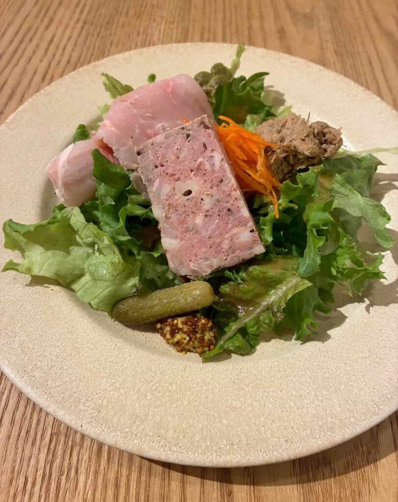 soif ソワフ 仙台 ランチ お肉屋さんのサラダ