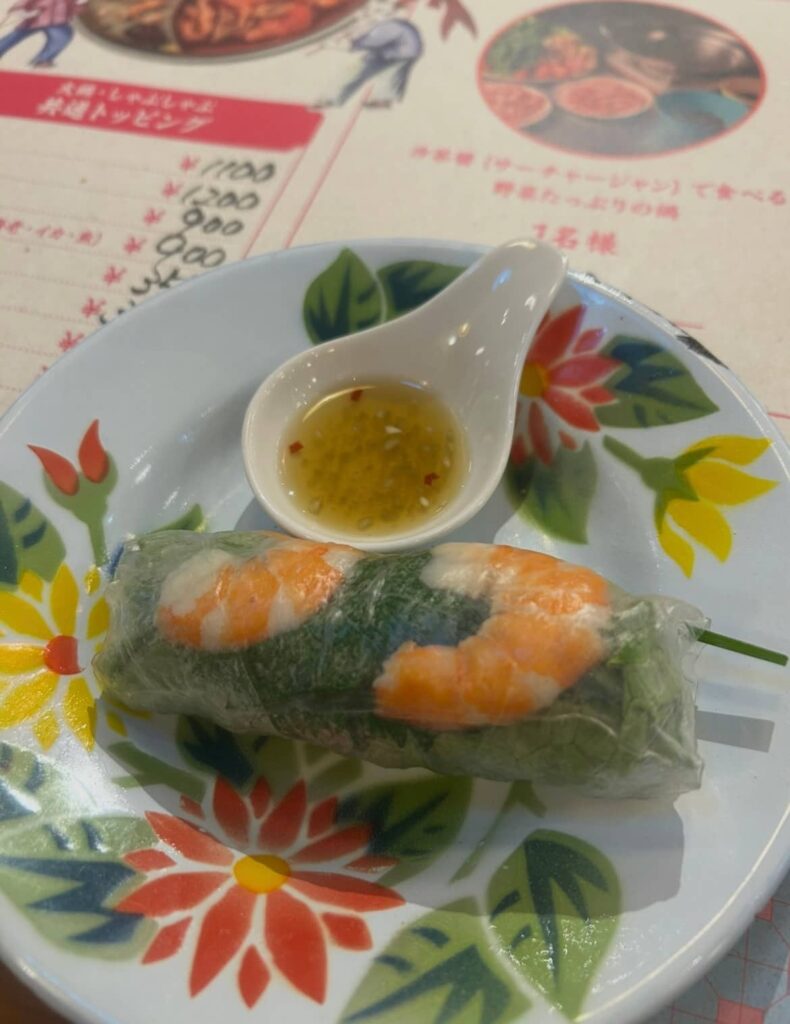 虹色路店　生春巻き