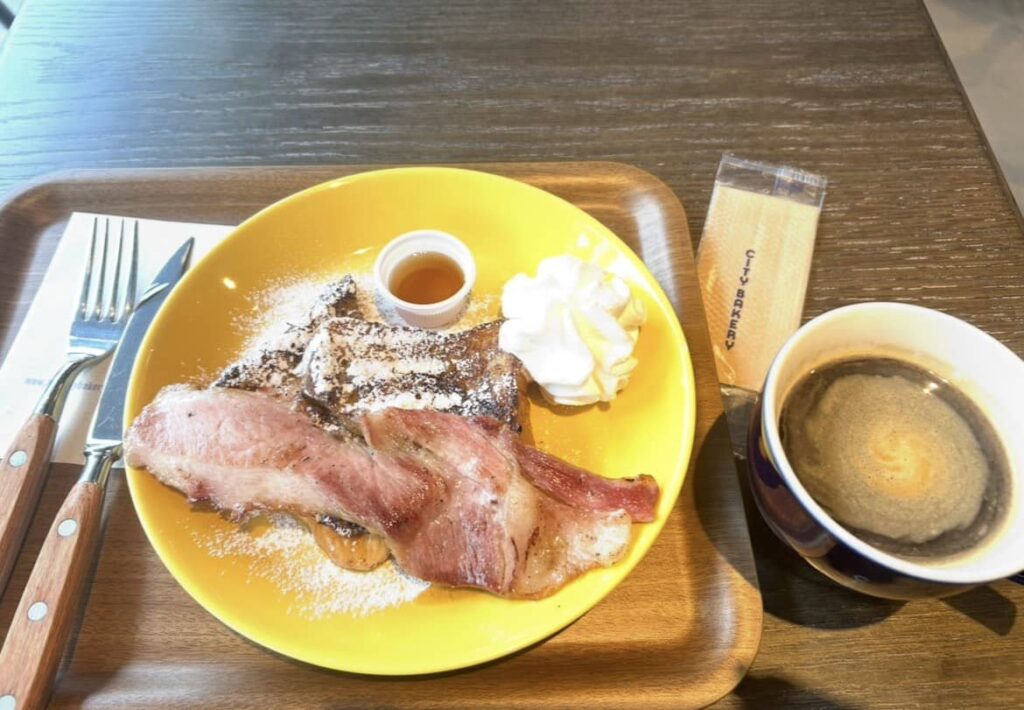 シティベーカリー モーニングフレンチトースト